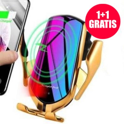 Smarte Handy-Halterung für kabelloses Laden Deluxe 1+1 Gratis