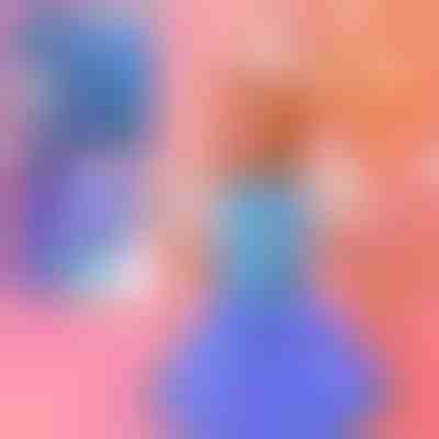 Glänzender LED-Rock PRINCESS