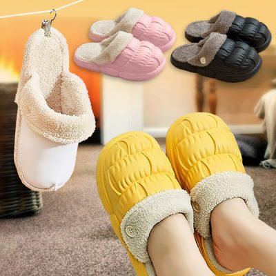 Warme, weiche und bequeme Hausschuhe | SNUGSLIDES