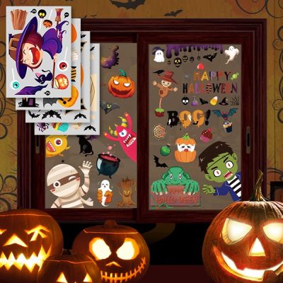 Halloween Fensteraufkleber (10 Aufkleber im Set) | SPOOKCLINGS