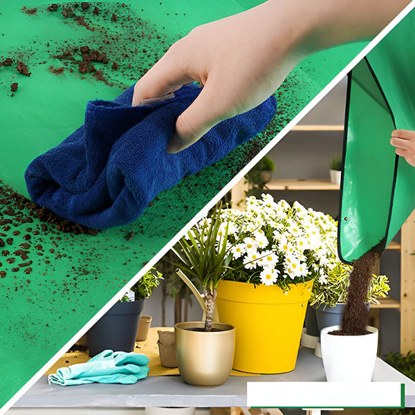 Umtopfset 28-teilig Mit Matte - Gartenzubehör Für Pflanzenpflege