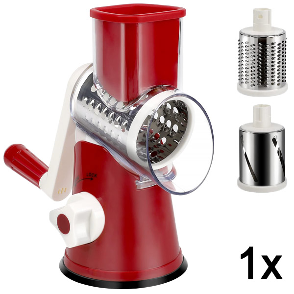 1x 3-in-1 Gemüseschneider-Scheibenschneider-Zerkleinerer | CUTERO