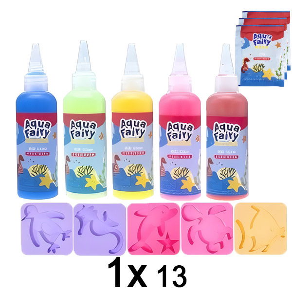 1x Kinder-wasserspielzeug-maker-set (13 teile) | GELPLI