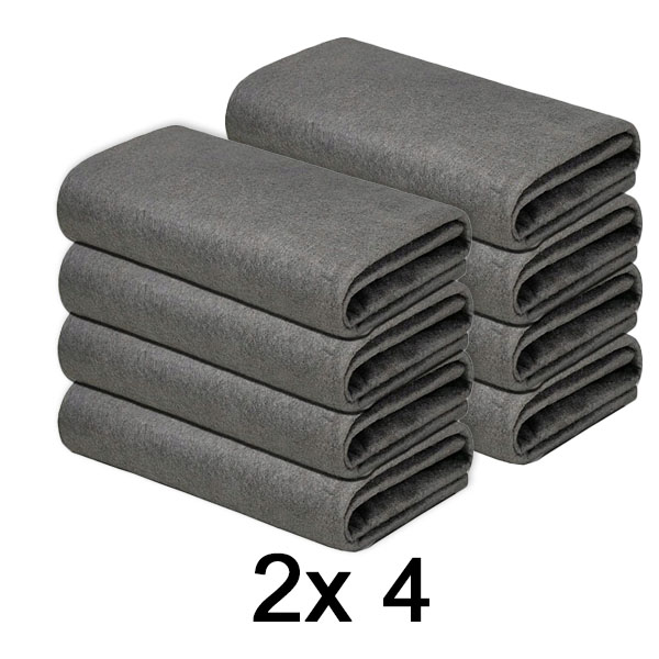 2x Mikrofasertuch (4 stück) | MICROWIPE