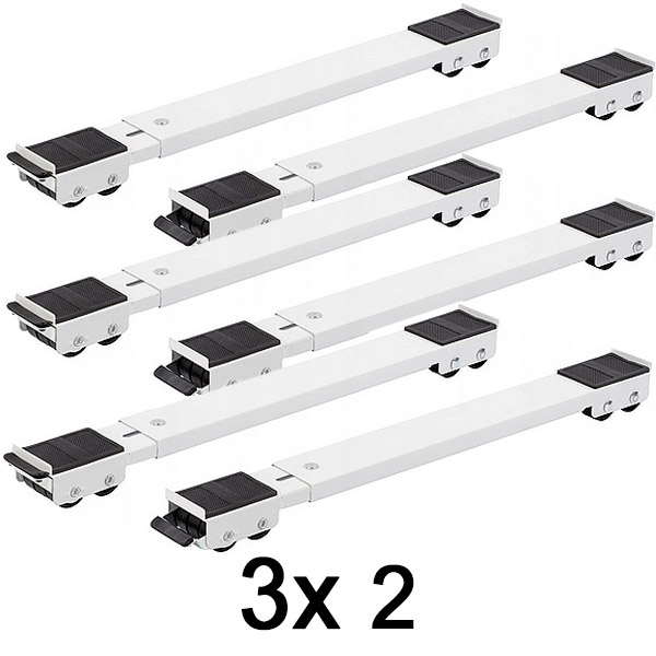 3x Möbeltransportrollen MOVEJET 2+2 GRATIS