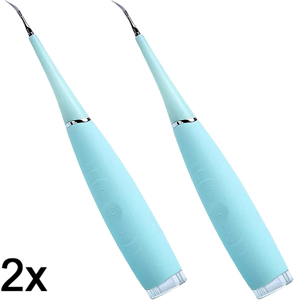 2x Ultraschall-Zahnreiniger SMILY