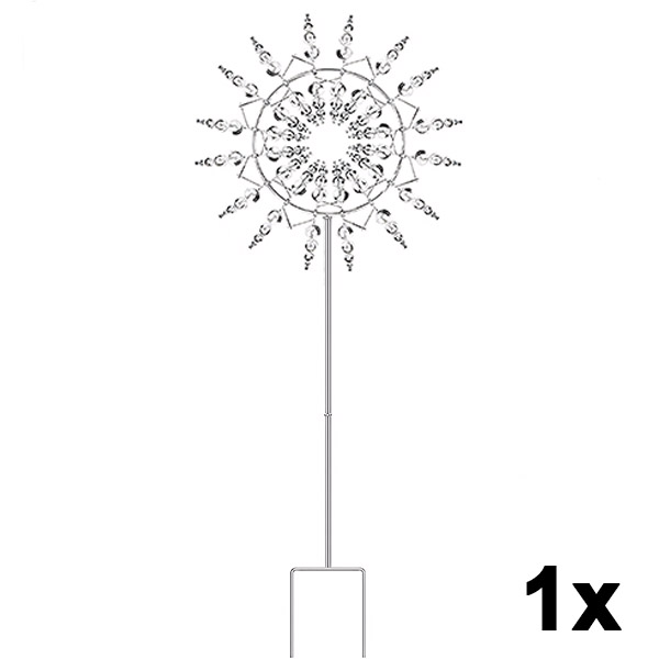 1x Kinetische Windmühle für den Gartenzauber | WINDARA