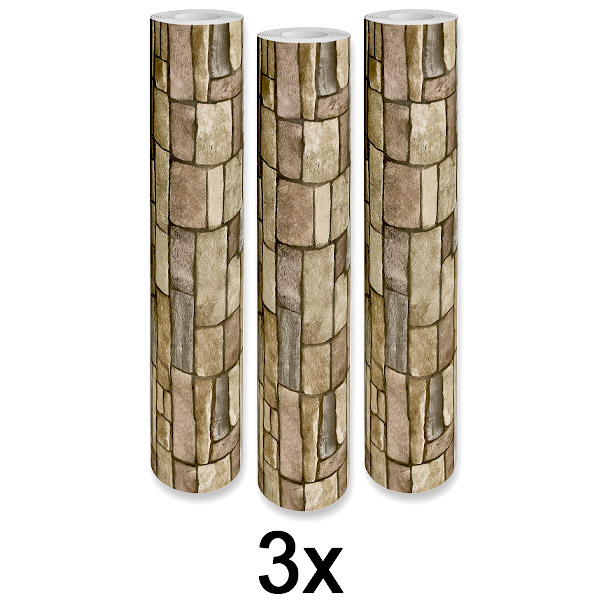 3x Stilvolle 3D-Tapete – Einfache Wandverwandlung | WALLCORWRAP