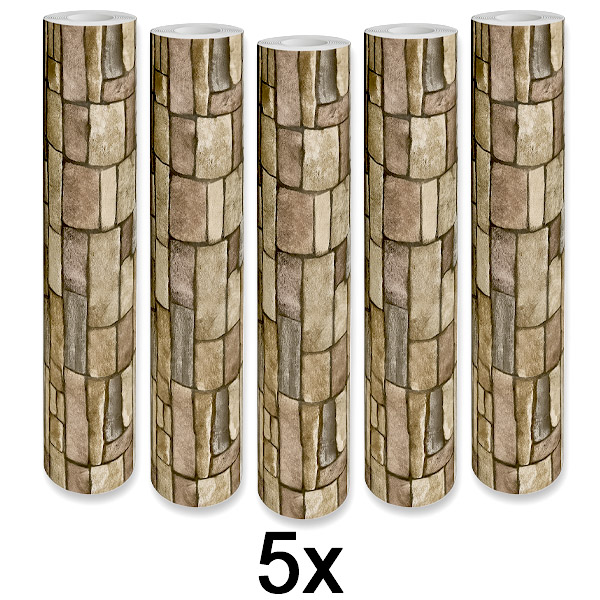 5x Stilvolle 3D-Tapete – Einfache Wandverwandlung | WALLCORWRAP