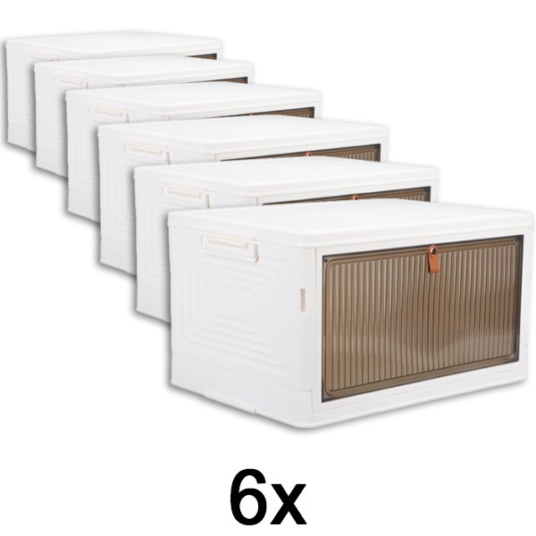 6x Aufbewahrungsbox mit Deckel | ORGABOX