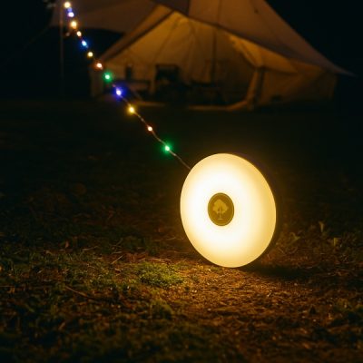 Campinglampe mit integrierter Powerbank (10m) | GLOWTREK