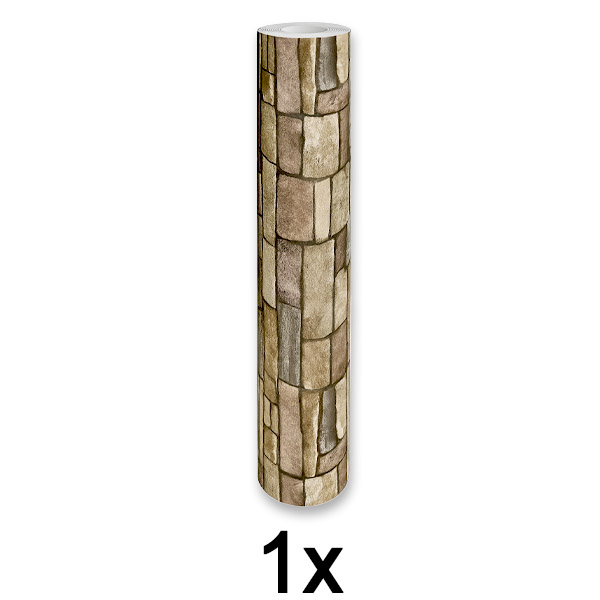 1x Stilvolle 3D-Tapete – Einfache Wandverwandlung | WALLCORWRAP