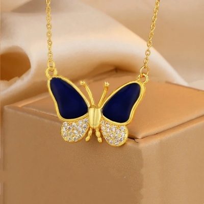 Farbwechselndes Schmetterlingshalsband | FLUTTERX